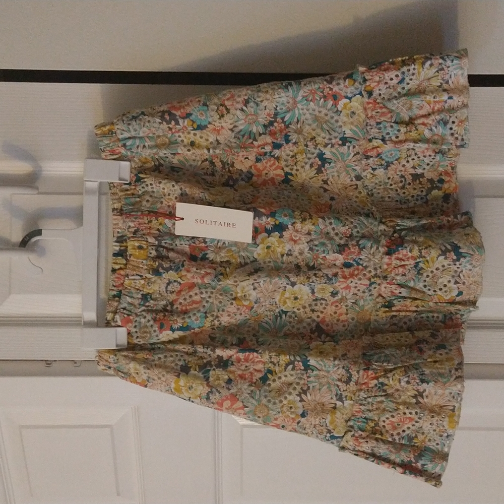 Solitaire Cotton Artisan Skirt size Large